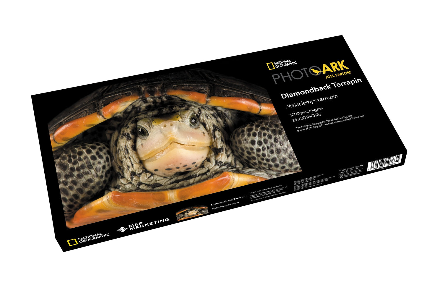 National Geographic Photo Ark Diamondback Terrapin 1000 Piece Jigsaw